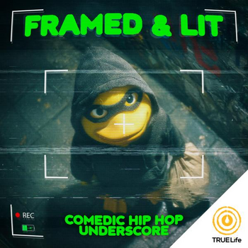 Framed & Lit - Comedic Hip Hop Underscore